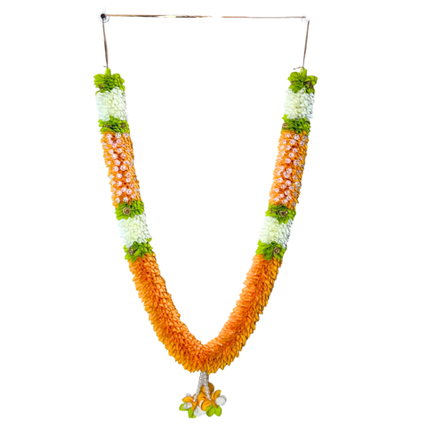 ROYAL 40 Inch Photo Frame Haar | Artificial Flower Garland for God Idol & Picture Frame | Pooja & Temple Decoration