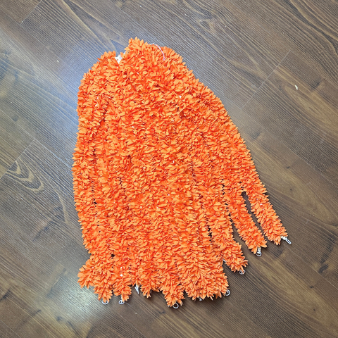 plain orange mala pack of 4