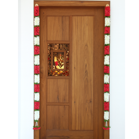 Red Hanging Decorative Item Pack of 2 | 3.5 Ft Elegant Look