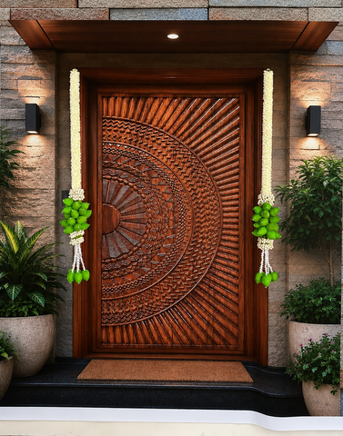 LOTUS DOOR HANGING ROYAL 6 FEET/ PACK OF 2
