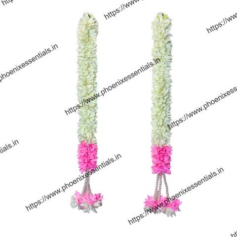 Pack of 2 Decorative Door Hanging (2 Feet) for Main Door, Mandir & Festive Decor