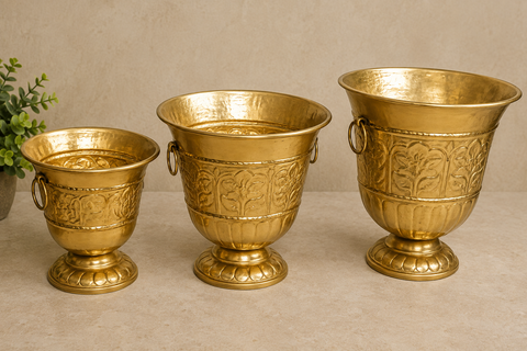 Brass Decorative Planter