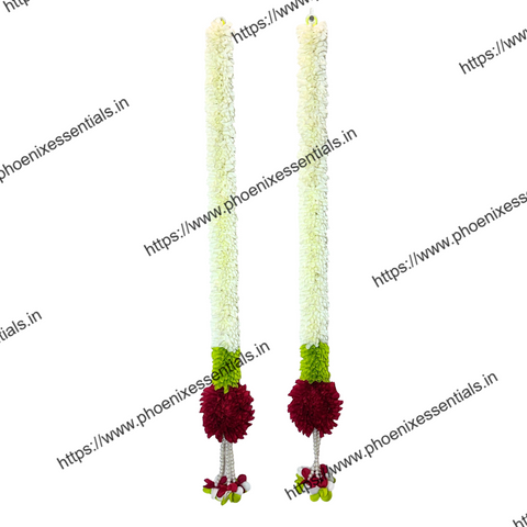 Pack of 2 Door Hanging for Main Door & Pooja Room – 2 Feet Decorative Toran Wall Hanging