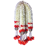 Artificial Flower Door Hanging 1.5 Feet Pack of 4 | Decorative Toran for Home, Festival & Pooja Decor
