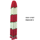 5 Feet Door Hanging Pack of 2 | Artificial Flower Garland Toran for Entrance, Wedding, Festival & Home Decor