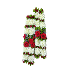 Artificial Gajra for Hair Bun | Jasmine Flower Hair Accessories for Women & Girls | Bridal & Festive Wear (Pack of 4)