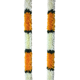 Premium Artificial Marigold & White Flower Door Garland   Pack of 2