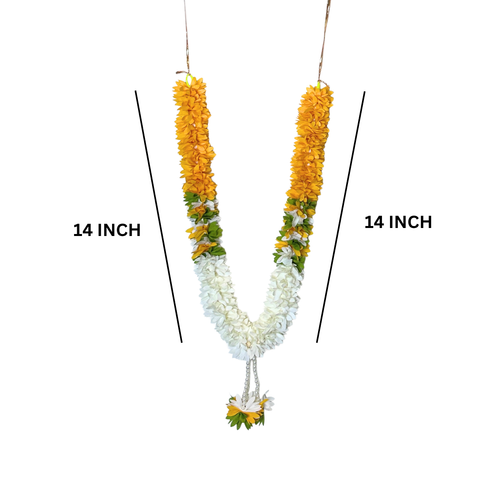 pack of 2 /  28 Inch Artificial Flower Haar for Photo Frame |