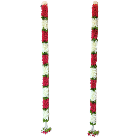 Red Hanging Decorative Item Pack of 2 | 3.5 Ft Elegant Look