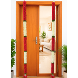 5 Feet Door Hanging Pack of 2 | Artificial Flower Garland Toran for Entrance, Wedding, Festival & Home Decor
