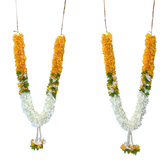 pack of 2 /  28 Inch Artificial Flower Haar for Photo Frame |