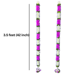 Premium 3.5 feet pink Hanging Pack of 2 | Elegant Home Accessories