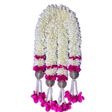 Artificial Flower Door Hanging 1.5 Feet Pack of 4 | Decorative Toran for Home, Festival & Pooja Decor