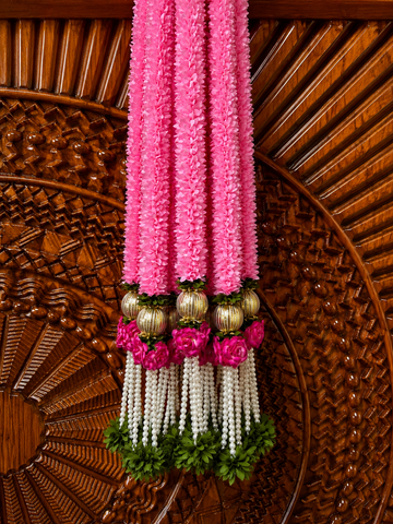 TRADITIONAL PINK HANGING EACH 3 FEET PACK OF 2