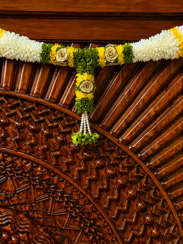 Traditional yellow Door Toran 4by2 feet