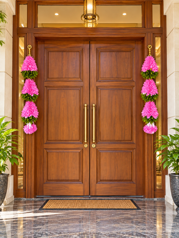 |ROYAL BLUSH PINK CASCADE|| PACK OF 2| EACH 3 FEET