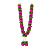 40 Inch Artificial Flower Haar for Photo Frame | Decorative Garland for God Idol & Photo Frames |