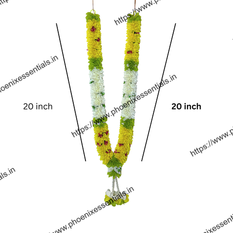 ROYAL Premium 40" Photo Haar Mala for God & Photo Frames | Wedding & Pooja Decoration Garland