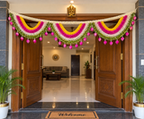|AUSPICIOUS LOTUS BLOSSOM TORAN || 10 FEET|