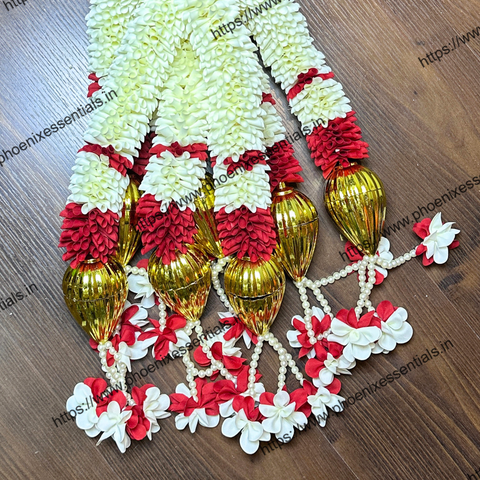 Elegant Door Hanging Set of 2 | (2 feet )Handmade Toran for Home Entrance Decoration