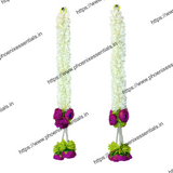 Handmade Door Toran Pack of 2 – 2 Feet Hanging for Entrance & Pooja Decoration