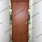 Pack of 2 Decorative Door Hanging (6 Feet) for Main Door, Mandir & Festive Decor