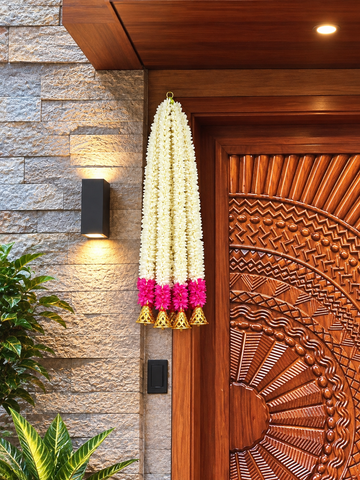 JASMINE GRACE PINK BELL HANGING. PACK OF 2