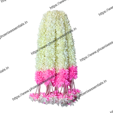 Pack of 2 Decorative Door Hanging (2 Feet) for Main Door, Mandir & Festive Decor