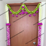 Main Door Toran for Entrance | Handmade Decorative Bandarwal | Festive Door Hanging for Home & Pooja Room