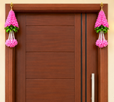 PINK PETAL  FLOWER DROP PACK OF 2