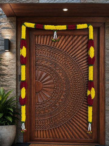 royal main door toran 4 feet by 6 feet