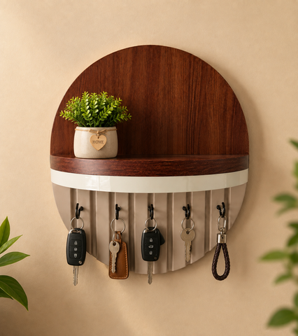 Nova Luxe Key Holder | Elegant Wall-Mounted Key Organizer