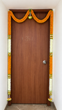 Royal 6 feet by 4 feet Door Hanging Toran  | Artificial Flower Hanging for Main Door Decoration | Festive Home Decor