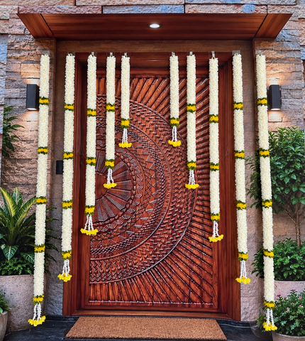 Backdrop Hanging Full Set | Decorative Door & Wall Hanging Set | Home, Wedding & Festival Decoration