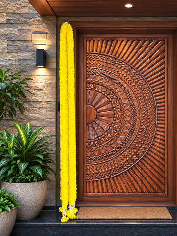 Pack of 2 Door Hanging for Main Door & Pooja Room Decorative Toran Wall Hanging