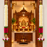 Beautiful Artificial Flower Hanging Toran | Home Door & Pooja Decoration pack of 2