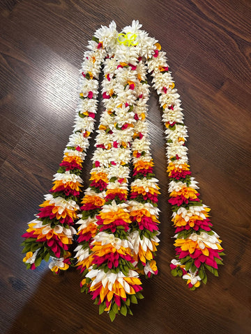 2 Ft Flower Door Hanging Toran Pack of 4 | Elegant Main Door Decoration for Diwali, Wedding & Home