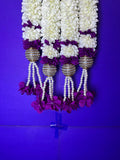 Artificial Flower Door Hanging 1.5 Feet Pack of 4 | Decorative Toran for Home, Festival & Pooja Decor