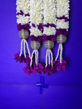Artificial Flower Door Hanging 1.5 Feet Pack of 4 | Decorative Toran for Home, Festival & Pooja Decor