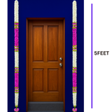 Artificial Cloth Garland Hanging 5 feet each