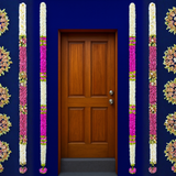Artificial Cloth Garland Hanging 5 feet each