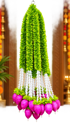 DIVINE FLORAL DROP HANGING ,PACK OF 2