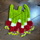 Set of 2 Pooja Room Door Hanging – 2 Ft Toran for Home Entrance Decoration