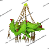 Decorative Door Hanging Toran Pack of 2 (2 Feet Each) for Main Door & Mandir Decor