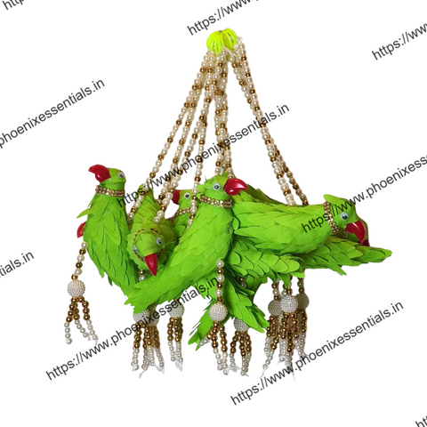 Decorative Door Hanging Toran Pack of 2 (2 Feet Each) for Main Door & Mandir Decor
