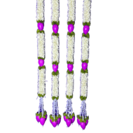 3 Lotus Hanging Artificial Cloth Garland Hanging - Image 3