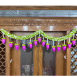 LOTUS MAIN DOOR TORAN 3.5 FEET