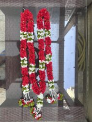 MAIN DOOR TORAN RED 4 BY 2 FEET - Image 7