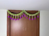 LOTUS MAIN DOOR TORAN 3.5 FEET - Image 4